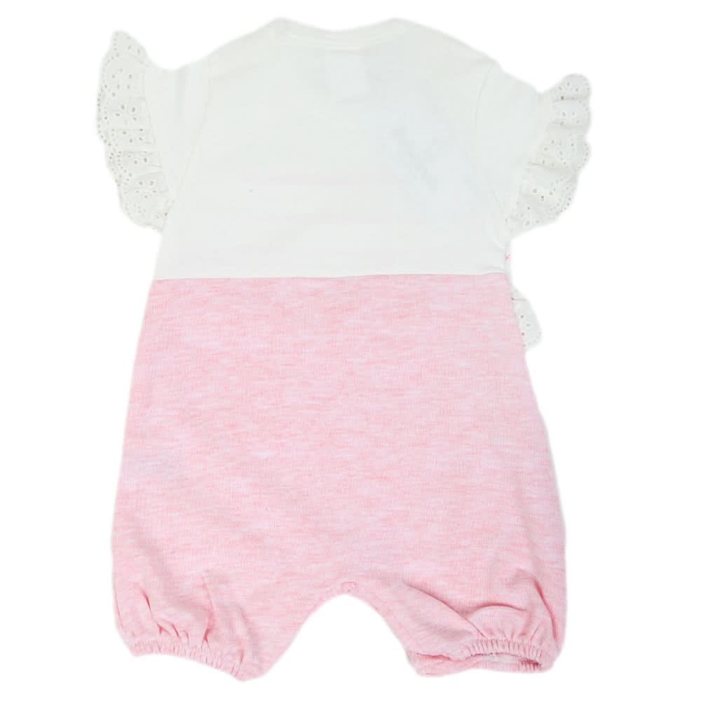 Newborn Girls Turkish Romper - Light Pink, Kids, NB Girls Rompers, Chase Value, Chase Value