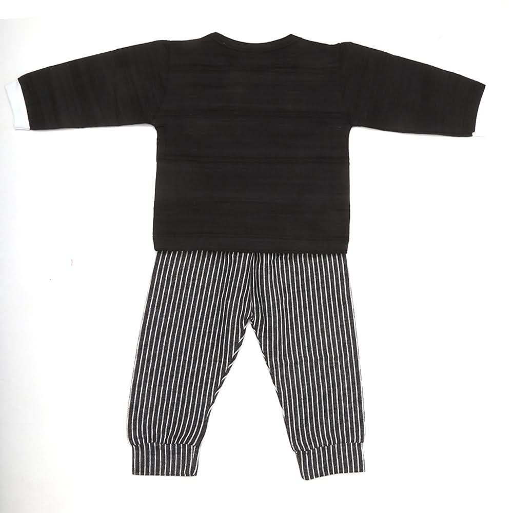 Newborn Boys Full Sleeves Suit - Black, Kids, NB Boys Sets And Suits, Chase Value, Chase Value