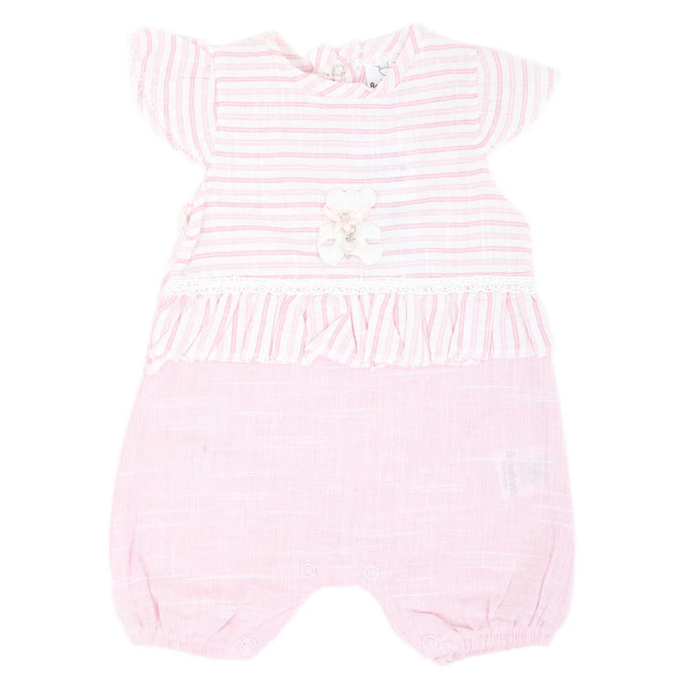 Newborn Girls Turkish Romper - Pink, Kids, Newborn Girls Rompers, Chase Value, Chase Value