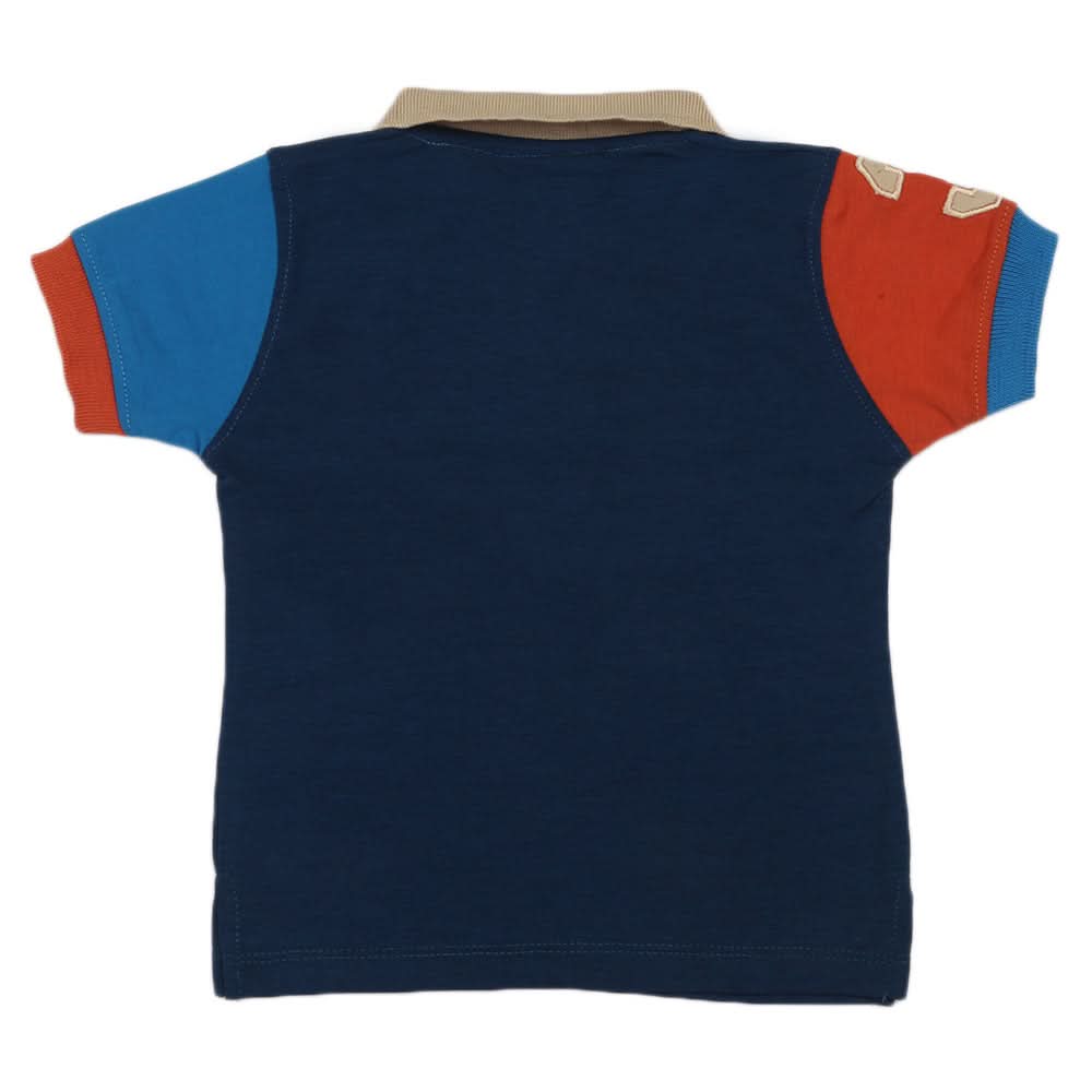 Boys Half Sleeves T-Shirt - Steel Green, Boys T-Shirts, Chase Value, Chase Value
