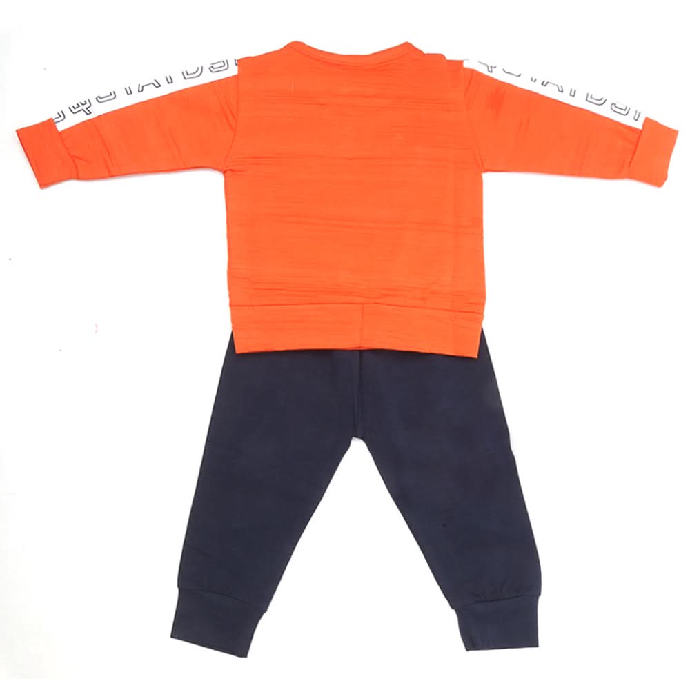 Newborn Boys Full Sleeves Suit - Orange, Kids, NB Boys Sets And Suits, Chase Value, Chase Value