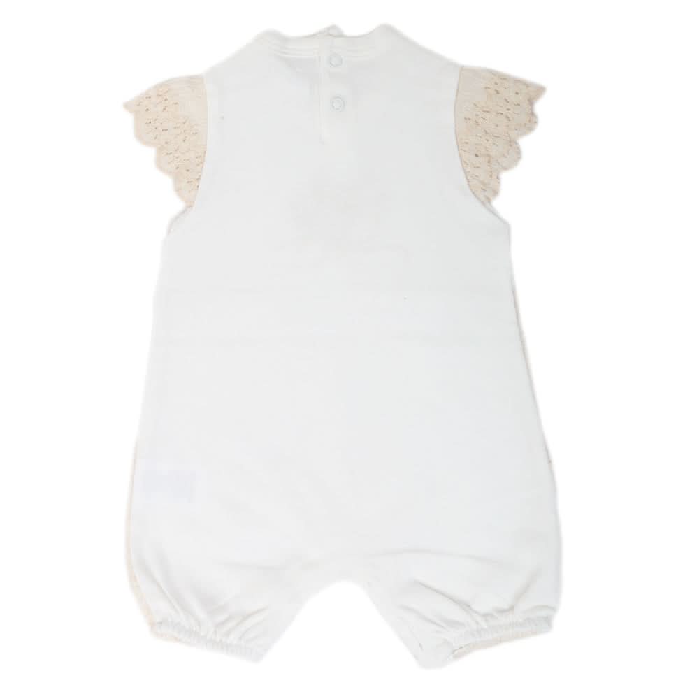 Newborn Girls Turkish Romper - Fawn, Kids, Newborn Girls Rompers, Chase Value, Chase Value