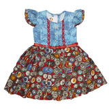 Girls Frock - Blue, Kids, Girls Frocks, Chase Value, Chase Value