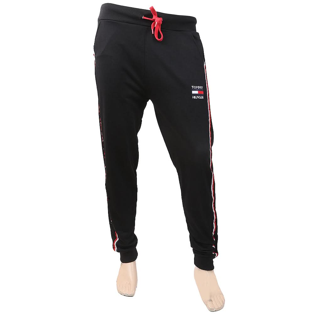 Men's Side Tape Fancy Trouser - Black, Men, Lowers And Sweatpants, Chase Value, Chase Value