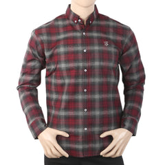 Men's Casual Shirt - Maroon, Men, Shirts, Chase Value, Chase Value