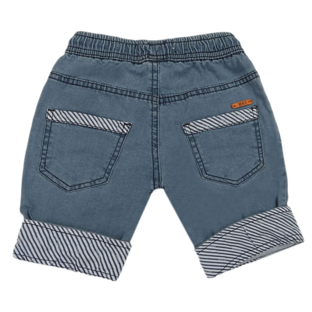 Boys Denim Short - Light Blue, Boys Shorts, Chase Value, Chase Value