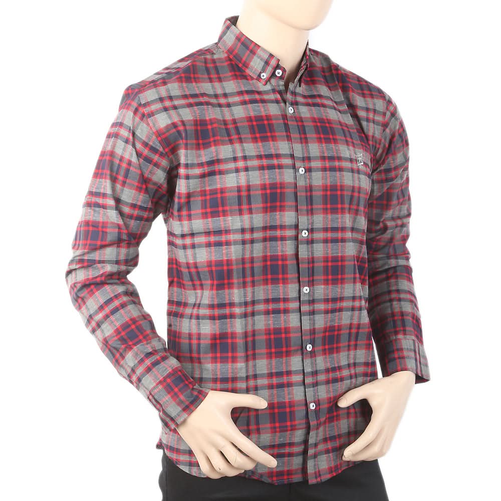 Men's Casual Shirt - Grey, Men, Shirts, Chase Value, Chase Value