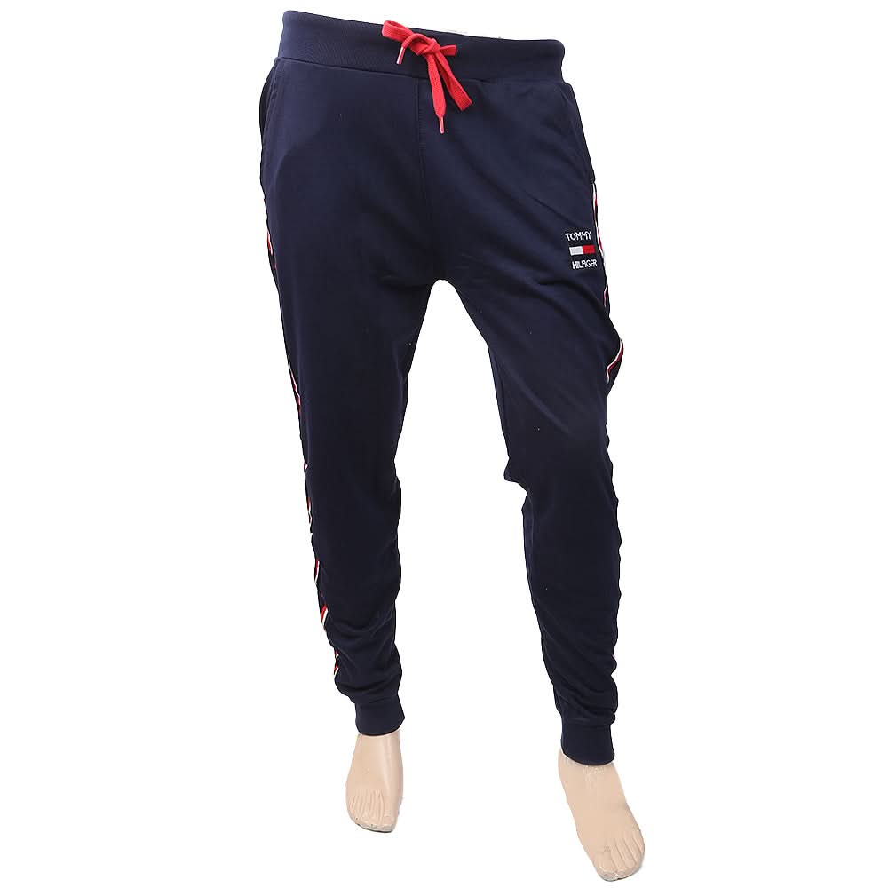 Men's Side Tape Fancy Trouser - Navy Blue, Men, Lowers And Sweatpants, Chase Value, Chase Value