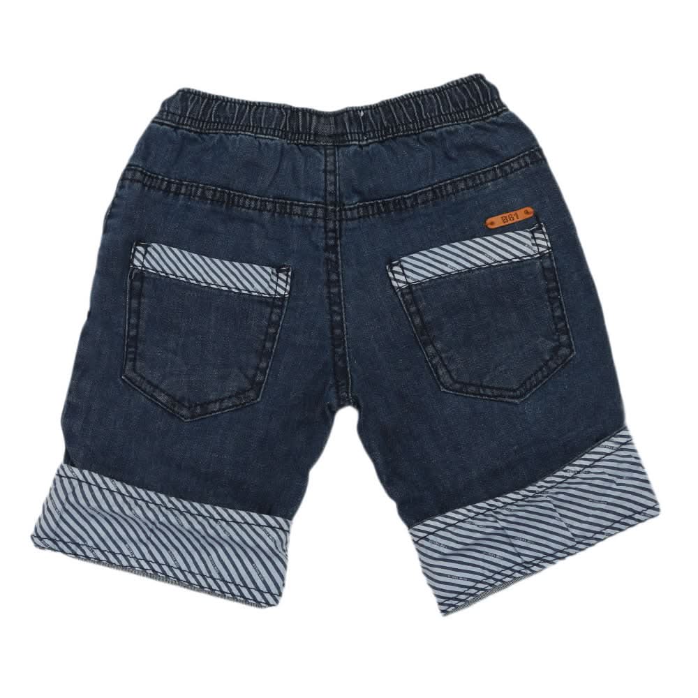 Boys Denim Short - Dark Blue, Boys Shorts, Chase Value, Chase Value