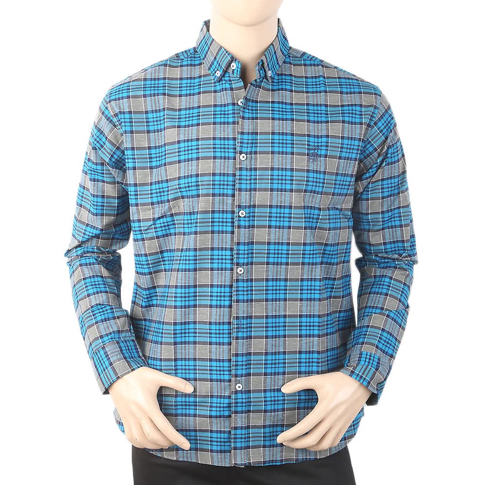 Men's Casual Shirt - Blue, Men, Shirts, Chase Value, Chase Value