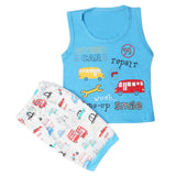Boys Half Sleeves Sando Suit - Blue, Kids, Boys Sando, Chase Value, Chase Value
