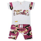 Boys Half Sleeves Suit - Purple, Kids, Boys Sets And Suits, Chase Value, Chase Value
