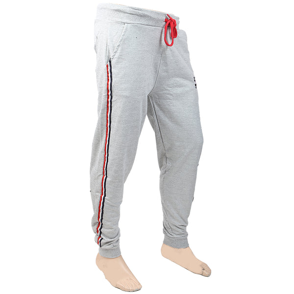 Men's Side Tape Fancy Trouser - Light Grey, Men, Lowers And Sweatpants, Chase Value, Chase Value