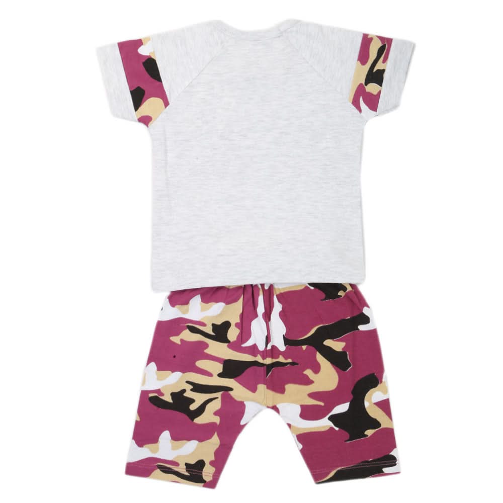Boys Half Sleeves Suit - Purple, Kids, Boys Sets And Suits, Chase Value, Chase Value