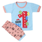 Boys Half Sleeves Short Suit - Blue, Kids, Boys Sets And Suits, Chase Value, Chase Value