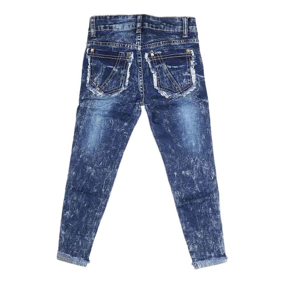 Girls Blue Denim Jeans