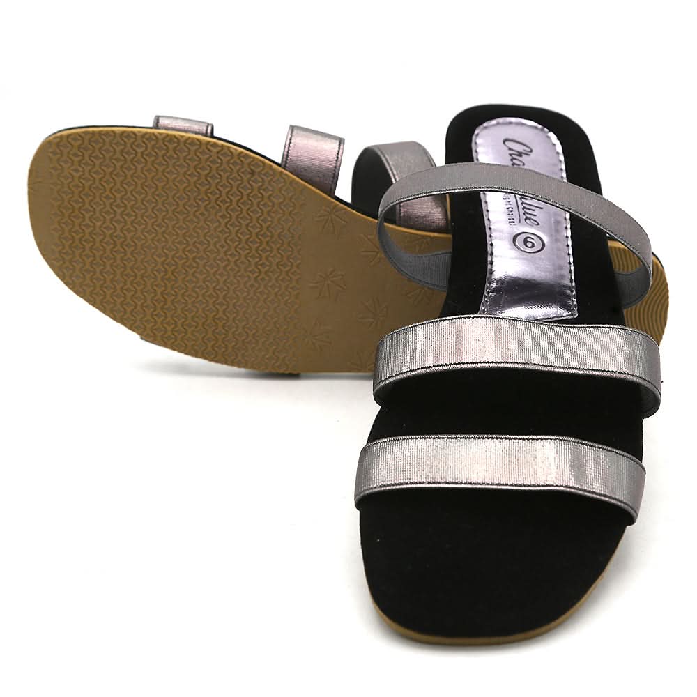 Women's Fancy Slippers R-204 - Grey, Women, Slippers, Chase Value, Chase Value