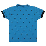 Boys Half Sleeves T-Shirt - Blue, Boys T-Shirts, Chase Value, Chase Value
