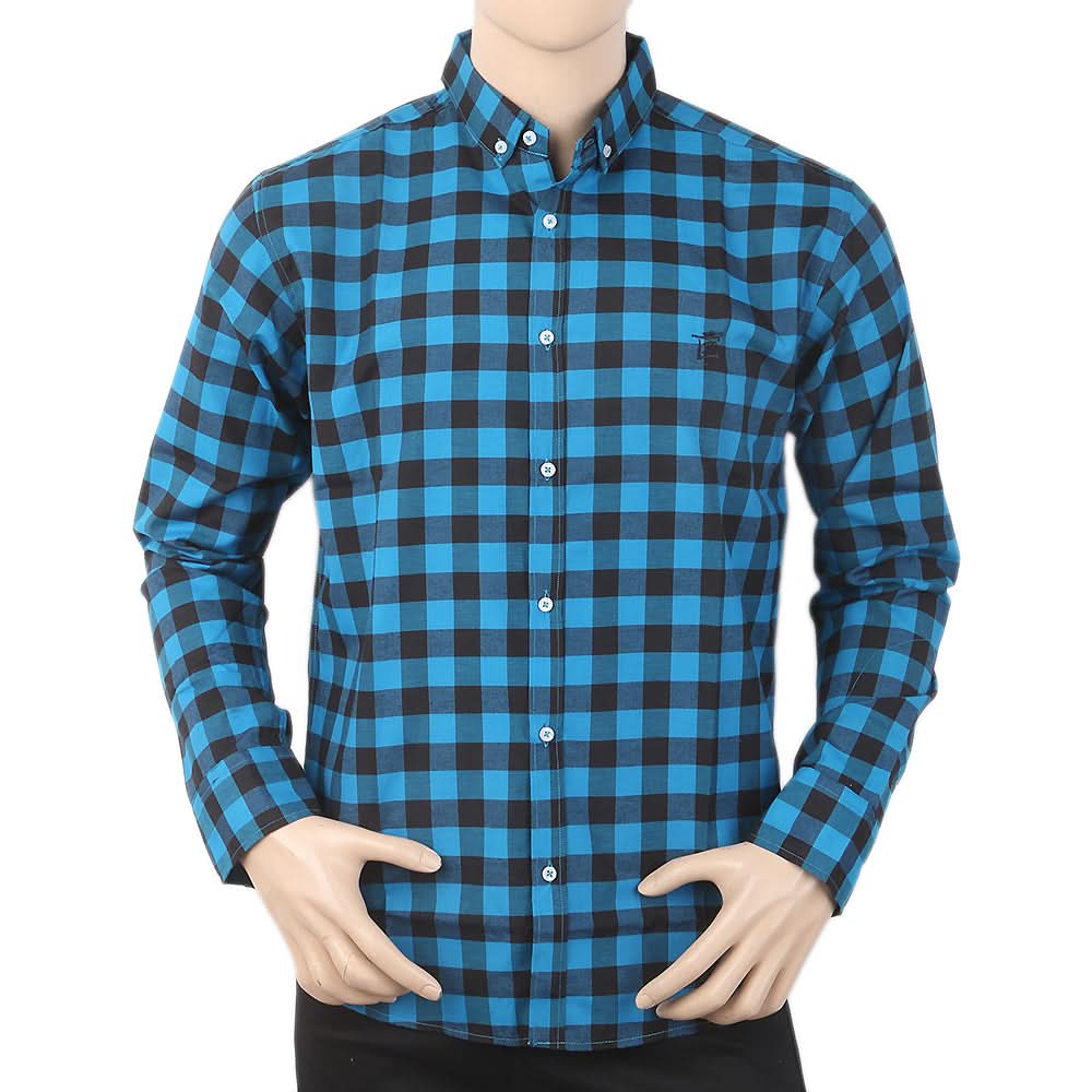 Men's Casual Shirt - Blue, Men, Shirts, Chase Value, Chase Value