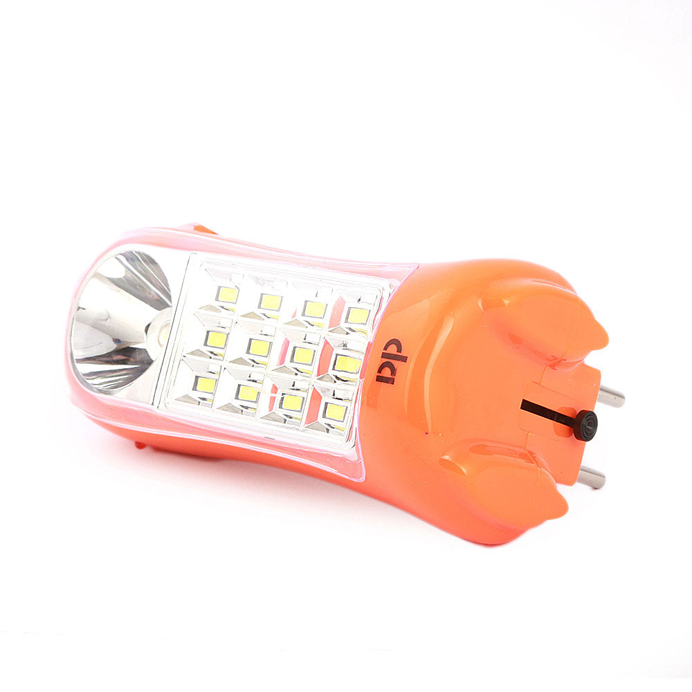 Rechargeable LED Light (DP-707B) - Orange, Home & Lifestyle, Emergency Lights & Torch, Chase Value, Chase Value