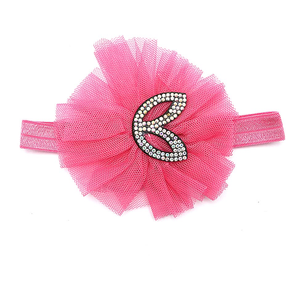 Girls Headband - Dark Pink - A, Kids, Hair Accessories, Chase Value, Chase Value