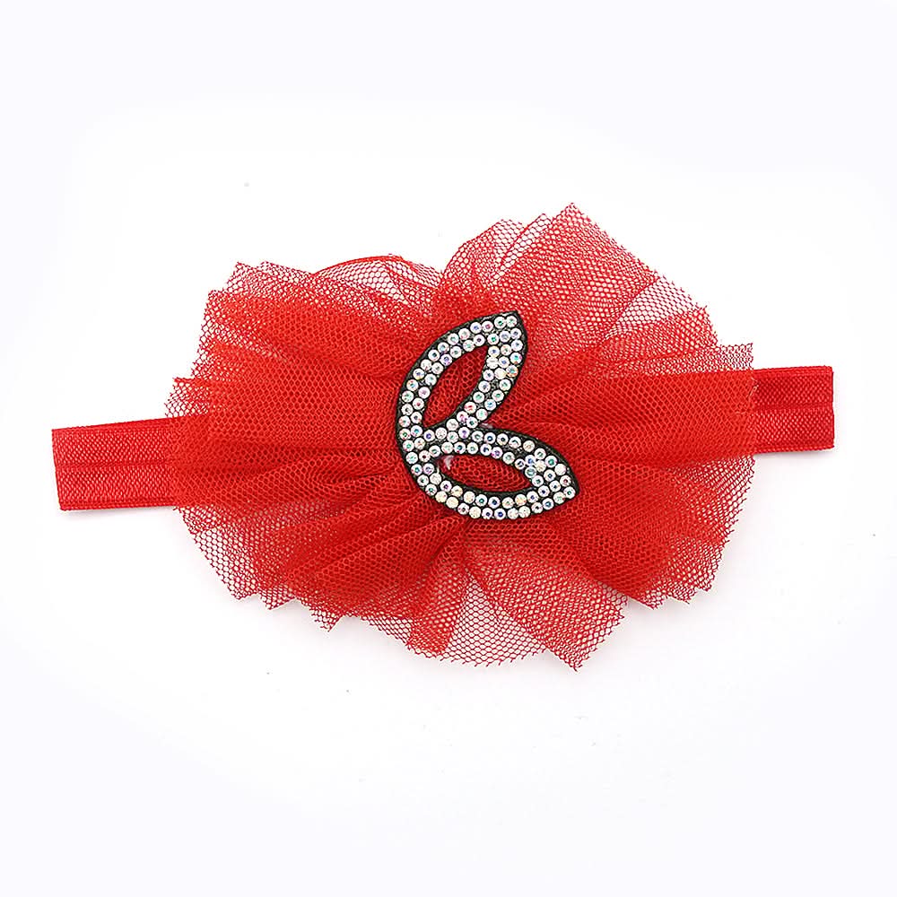 Girls Headband - Red - A, Kids, Hair Accessories, Chase Value, Chase Value