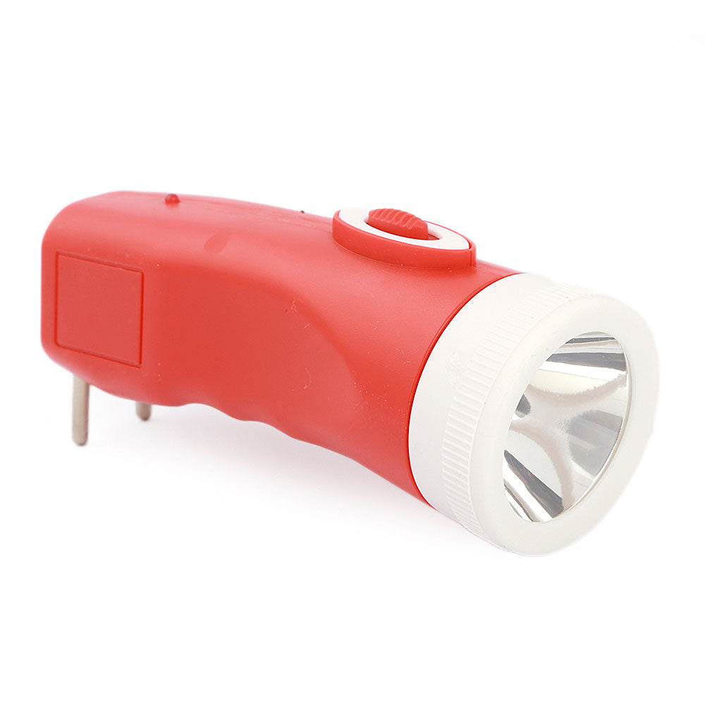 Emergency Torch Light (H-315) - Red, Home & Lifestyle, Emergency Lights & Torch, Chase Value, Chase Value