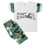Boys 2 Pcs Suit Half Sleeves - Green, Kids, Boys Sets And Suits, Chase Value, Chase Value