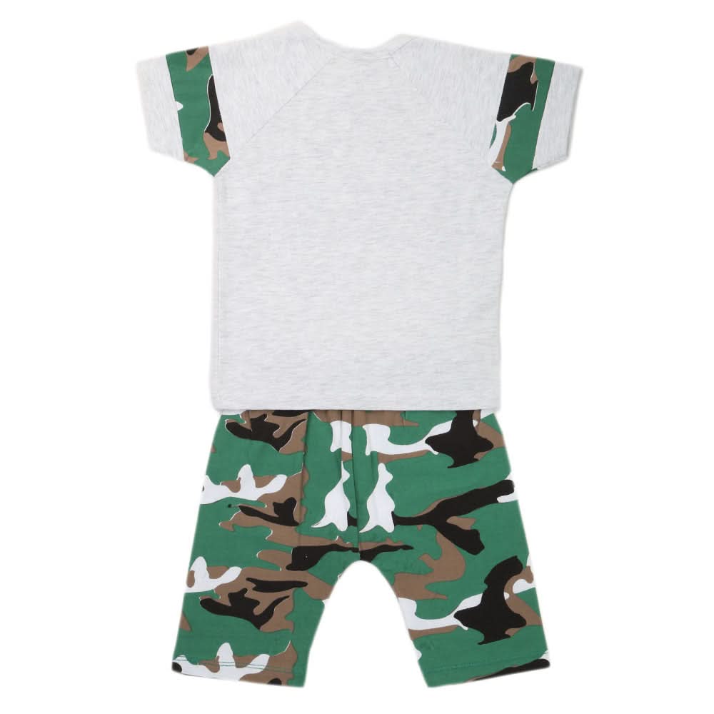Boys Half Sleeves Suit - Green, Kids, Boys Sets And Suits, Chase Value, Chase Value