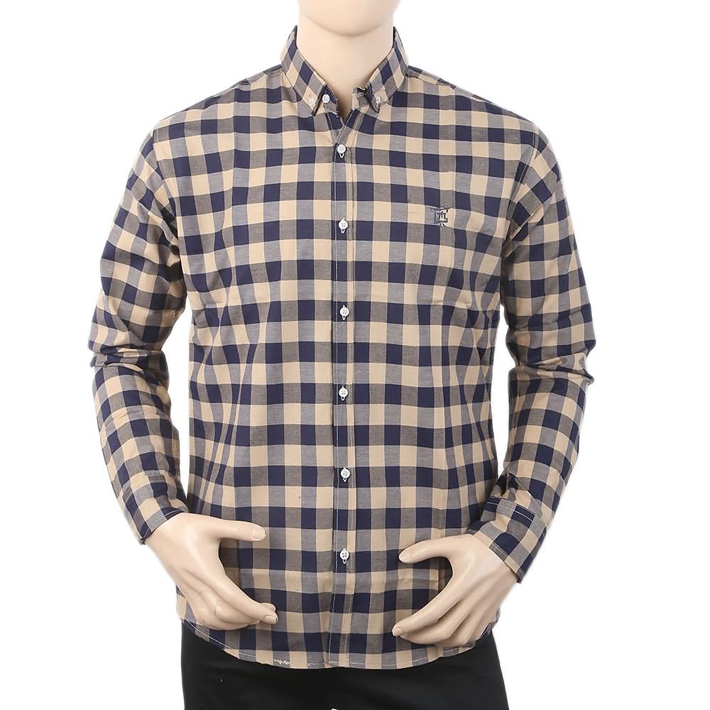 Men's Casual Shirt - Navy Blue, Men, Shirts, Chase Value, Chase Value