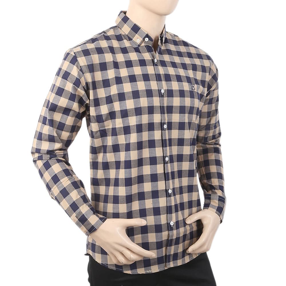 Men's Casual Shirt - Navy Blue, Men, Shirts, Chase Value, Chase Value