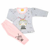 Newborn Girls Full Sleeves Suit - Pink, Newborn Girls Sets & Suits, Chase Value, Chase Value