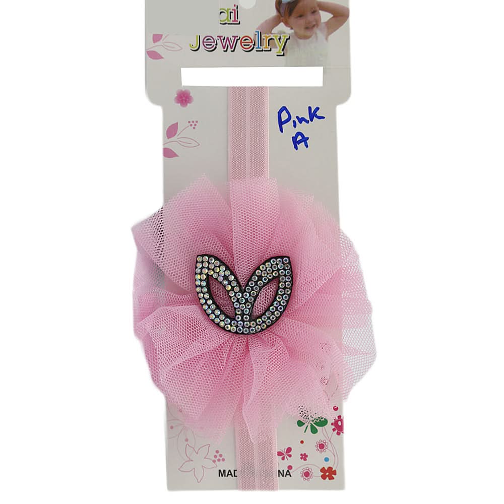 Girls Headband - Pink - A, Kids, Hair Accessories, Chase Value, Chase Value
