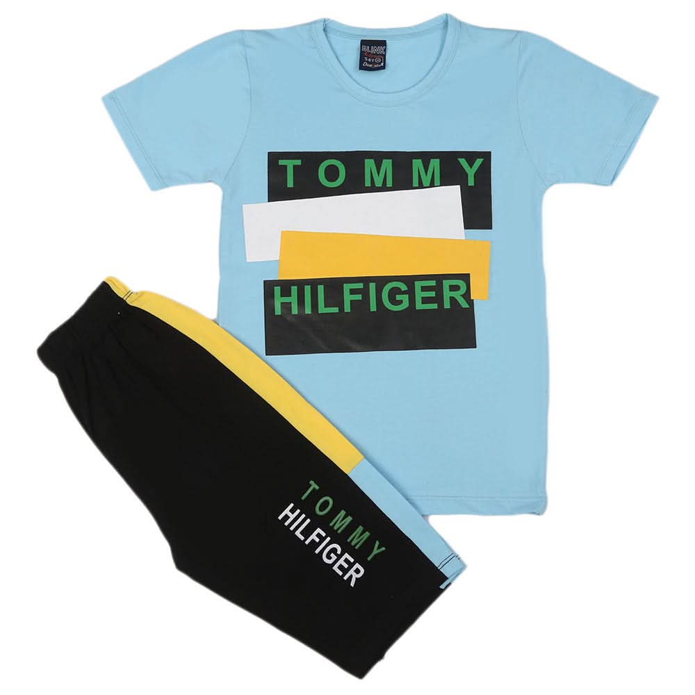 Boys Short Suit - Light Blue, Kids, Boys Sets And Suits, Chase Value, Chase Value