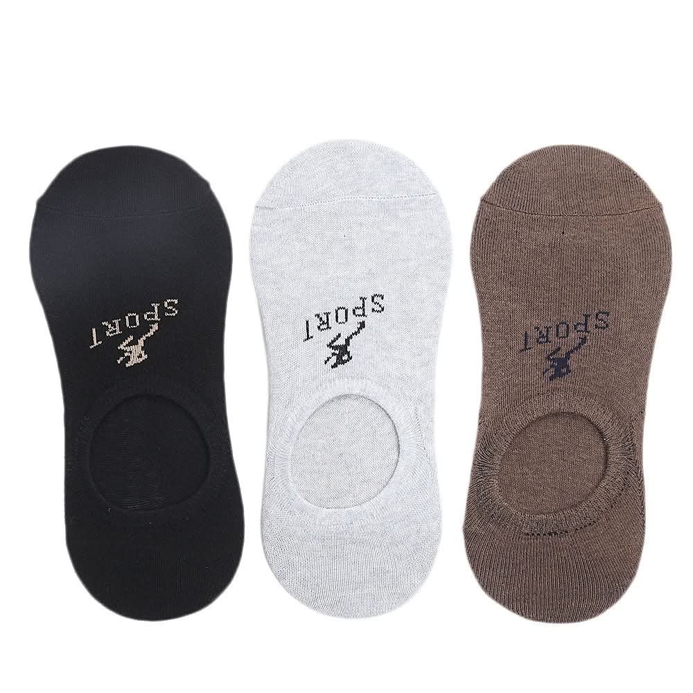 Men's Loafers Socks - 3 Pcs, Men, Mens Socks, Chase Value, Chase Value