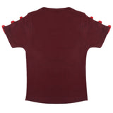 Eminent Girls T-Shirt - Maroon, Girls T-Shirts, Eminent, Chase Value