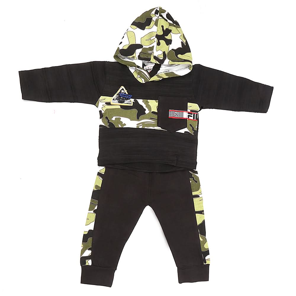 Newborn Boys Full Sleeves Suit - Black, Kids, NB Boys Sets And Suits, Chase Value, Chase Value