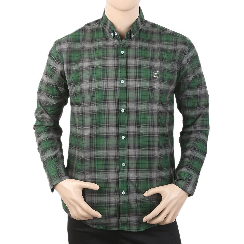 Men's Casual Shirt - Green, Men, Shirts, Chase Value, Chase Value