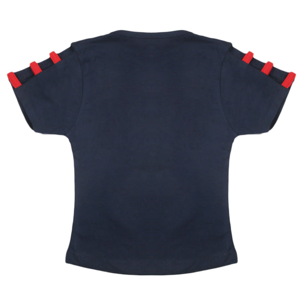 Eminent Girls T-Shirt - Navy Blue, Girls T-Shirts, Eminent, Chase Value