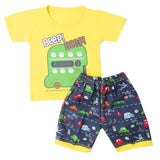 Boys Half Sleeves Short Suit - Yellow, Kids, Boys Sets And Suits, Chase Value, Chase Value
