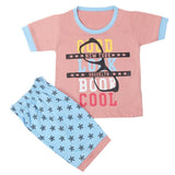 Boys Half Sleeves Short Suit - Tea Pink, Kids, Boys Sets And Suits, Chase Value, Chase Value