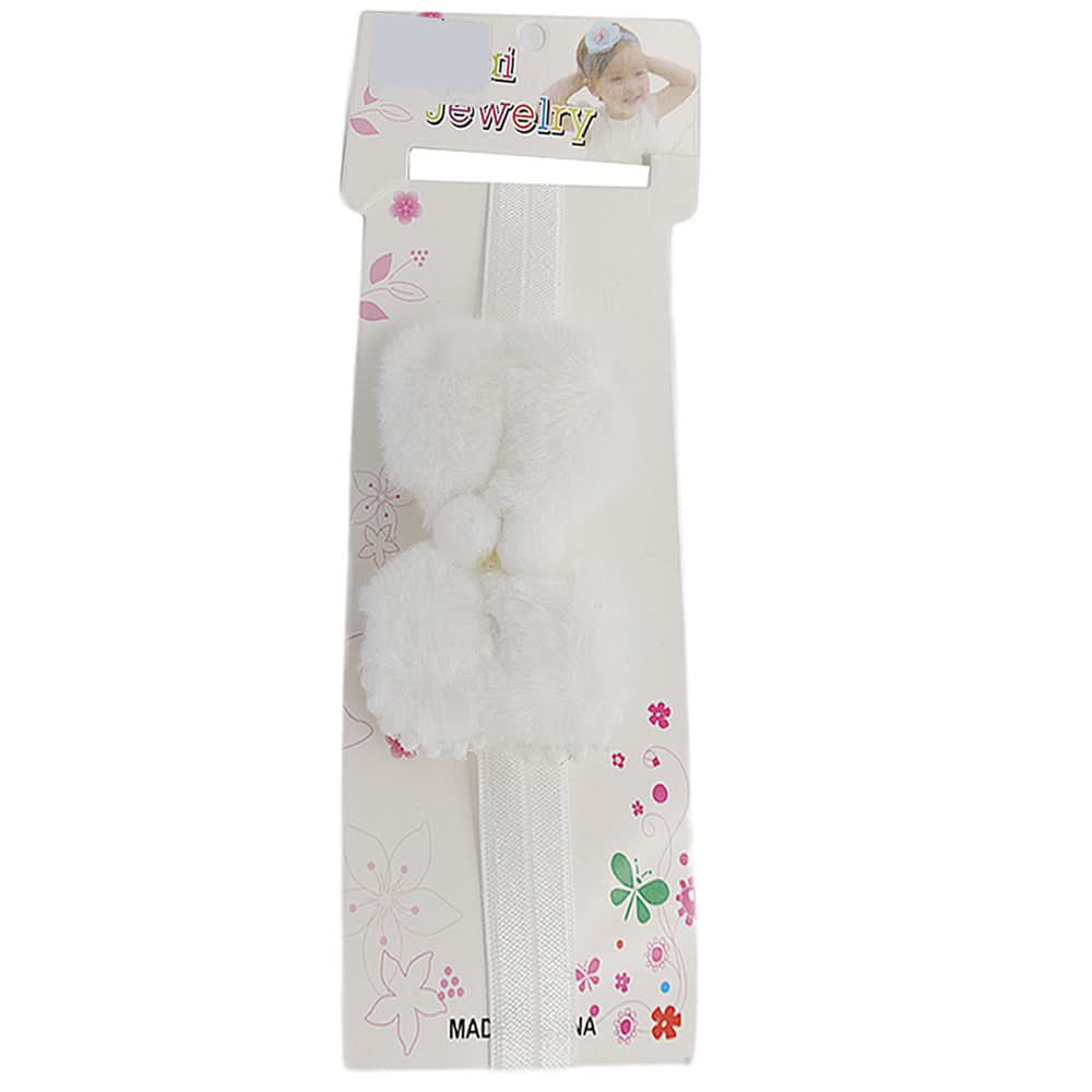 Girls Headband - White - B, Kids, Hair Accessories, Chase Value, Chase Value