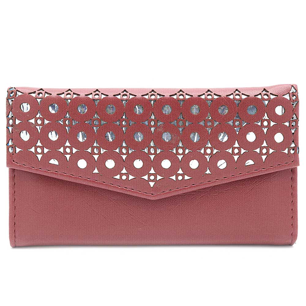 Women's Wallet ZZ-4 - Maroon, Women, Wallets, Chase Value, Chase Value