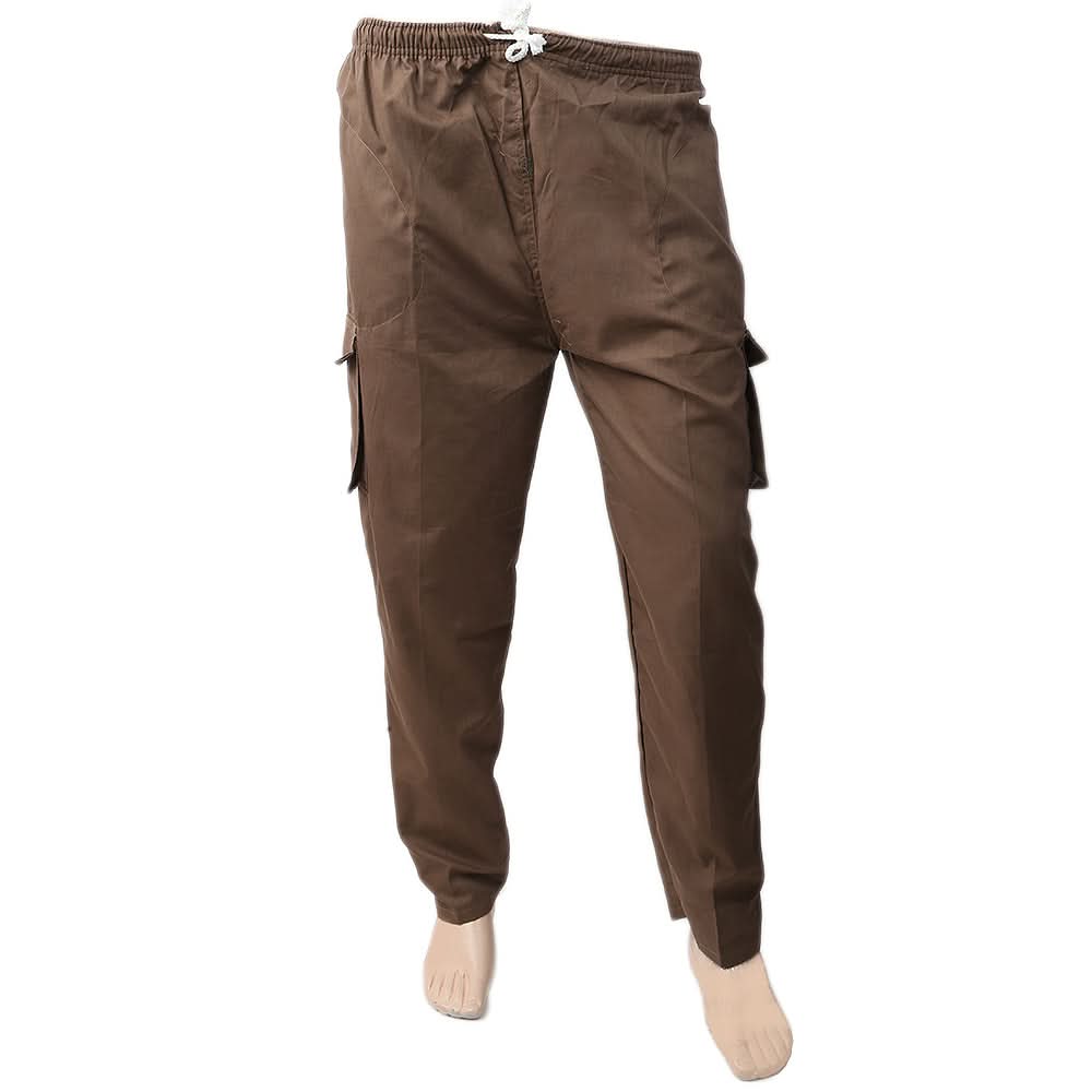 Men's Cotton Trouser - Light Brown, Men, Lowers And Sweatpants, Chase Value, Chase Value