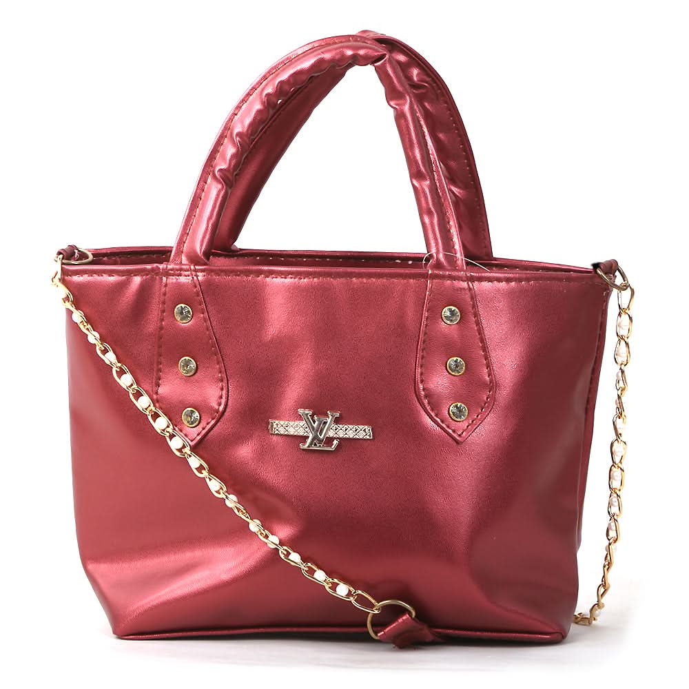 Women's Handbag 2840 - Maroon, Women, Bags, Chase Value, Chase Value