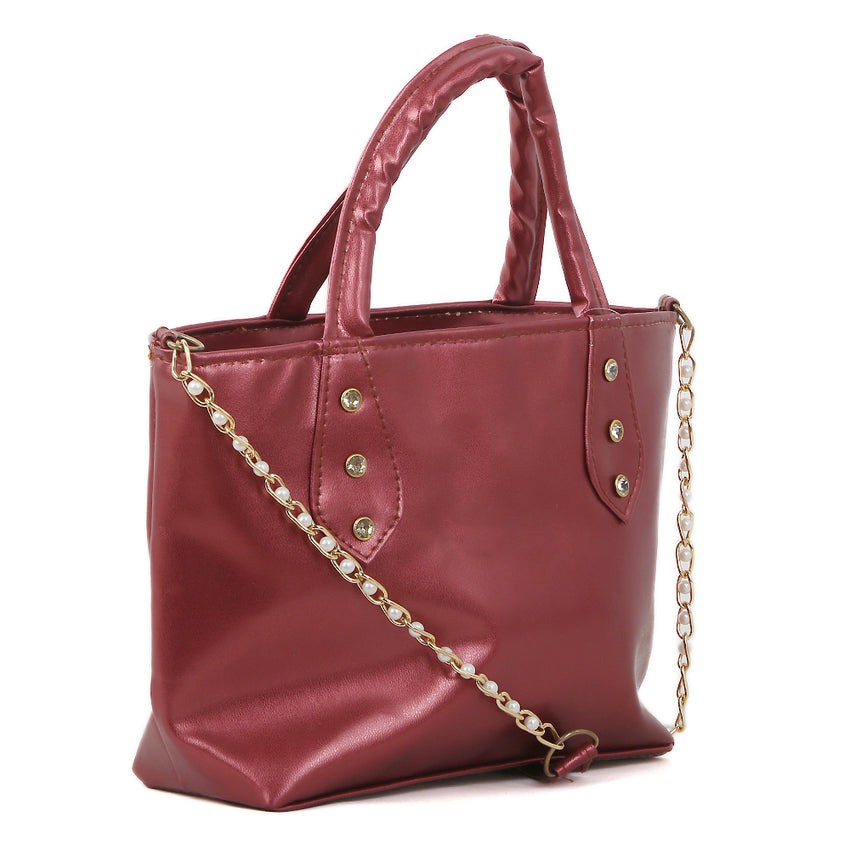 Women's Handbag 2840 - Maroon, Women, Bags, Chase Value, Chase Value