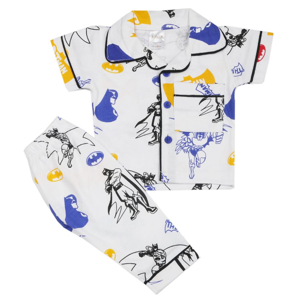 Newborn Boys Night Suit - Blue, Kids, Newborn Boys Sets And Suits, Chase Value, Chase Value