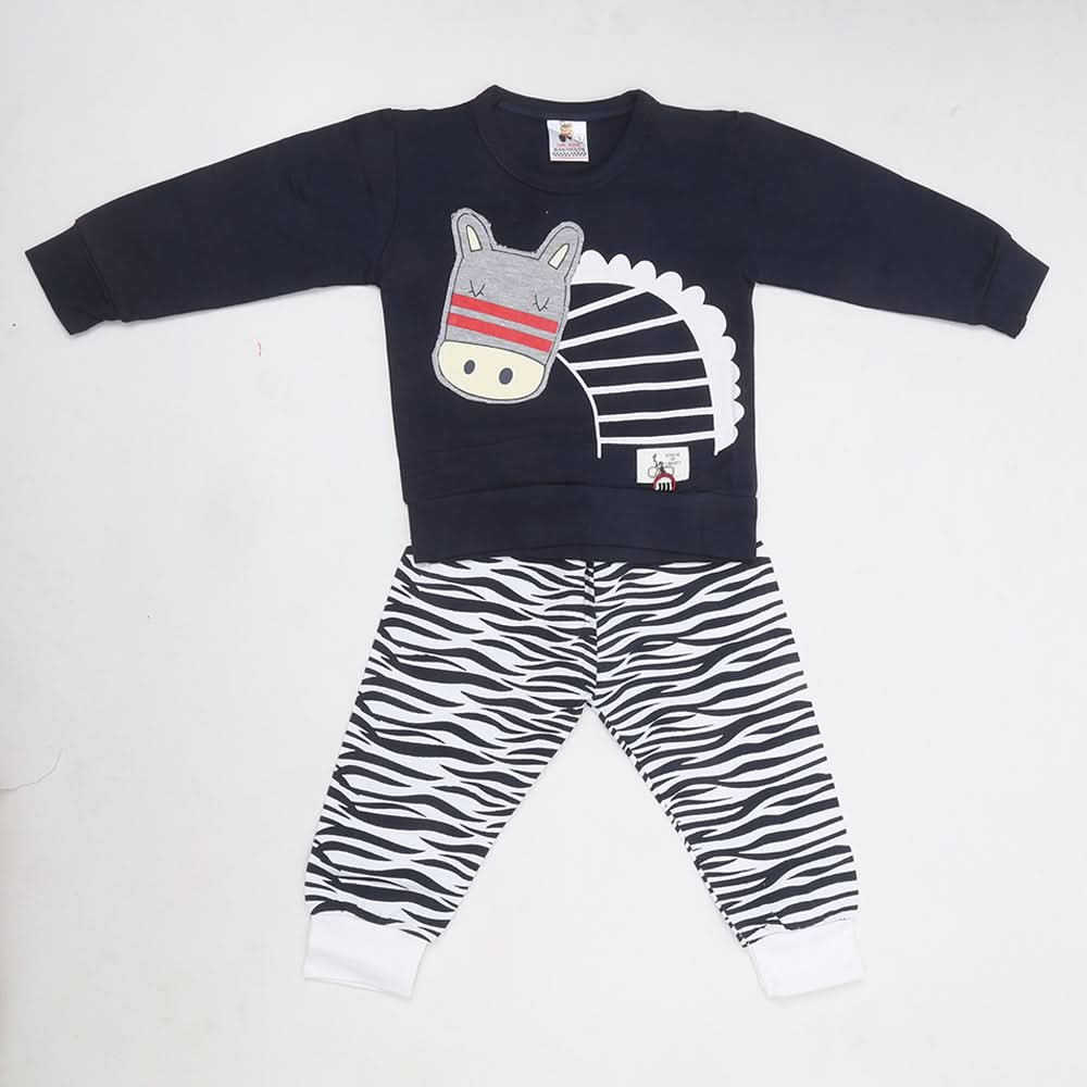 Newborn Boys Full Sleeves Suit - Navy Blue, Kids, NB Boys Sets And Suits, Chase Value, Chase Value