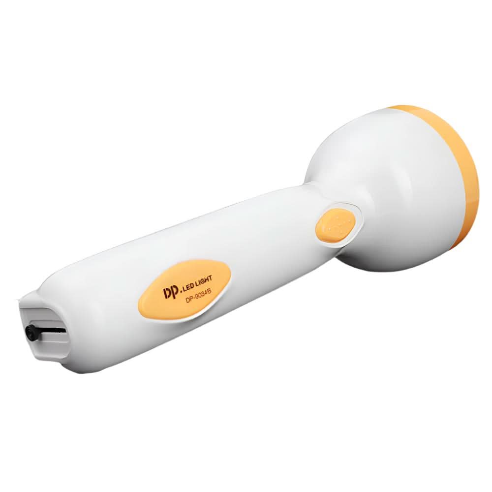 LED Rechargeable Torch Light (DP-9034) - Yellow, Home & Lifestyle, Emergency Lights & Torch, Chase Value, Chase Value