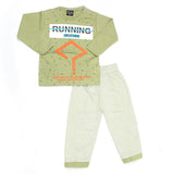 Boys Pajama Suit - Green, Kids, Boys Sets And Suits, Chase Value, Chase Value
